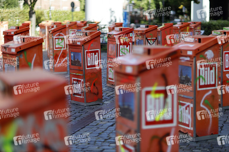 Installation 'Tableau des Vergessens' in Köln