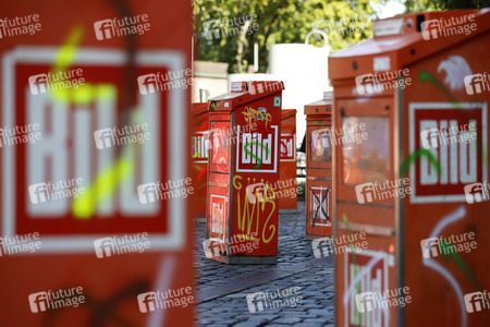 Installation 'Tableau des Vergessens' in Köln