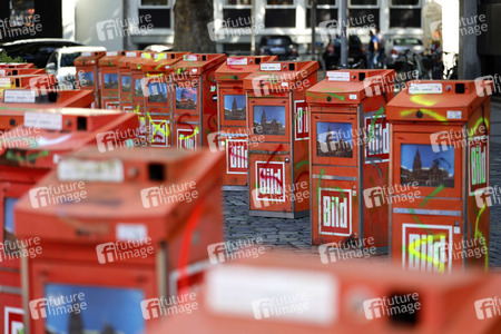 Installation 'Tableau des Vergessens' in Köln
