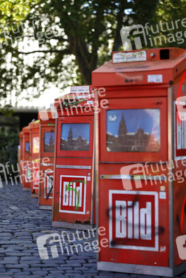 Installation 'Tableau des Vergessens' in Köln