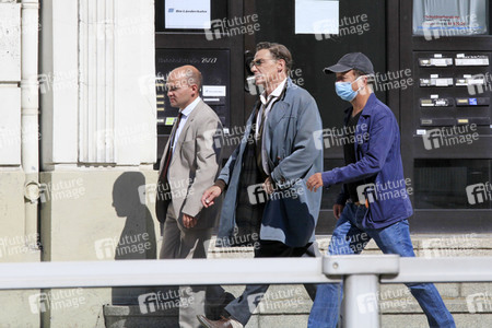 Dreharbeiten zum ARD-Fernsehfilm '3 1/2 Stunden' in Görlitz