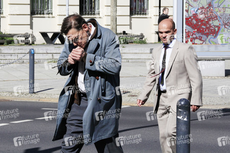 Dreharbeiten zum ARD-Fernsehfilm '3 1/2 Stunden' in Görlitz