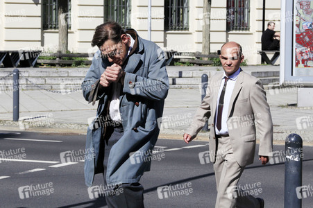 Dreharbeiten zum ARD-Fernsehfilm '3 1/2 Stunden' in Görlitz