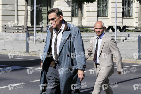 Dreharbeiten zum ARD-Fernsehfilm '3 1/2 Stunden' in Görlitz