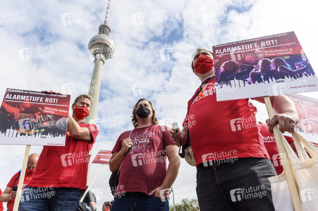 Demostratioin der Kultur-und Veranstaltungsbranche in Berlin