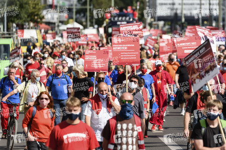 Demostratioin der Kultur-und Veranstaltungsbranche in Berlin