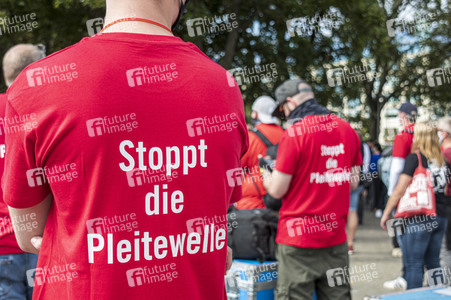 Demostratioin der Kultur-und Veranstaltungsbranche in Berlin