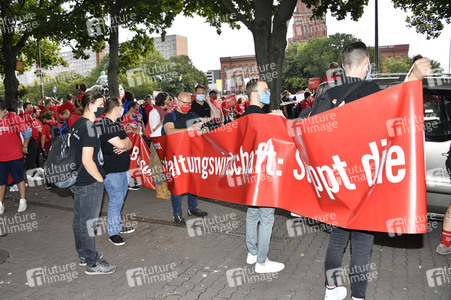 Demostratioin der Kultur-und Veranstaltungsbranche in Berlin