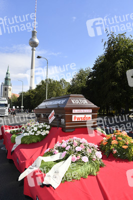 Demostratioin der Kultur-und Veranstaltungsbranche in Berlin