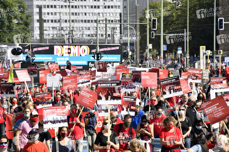 Demostratioin der Kultur-und Veranstaltungsbranche in Berlin