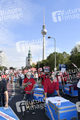 Demostratioin der Kultur-und Veranstaltungsbranche in Berlin