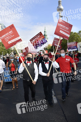 Demostratioin der Kultur-und Veranstaltungsbranche in Berlin