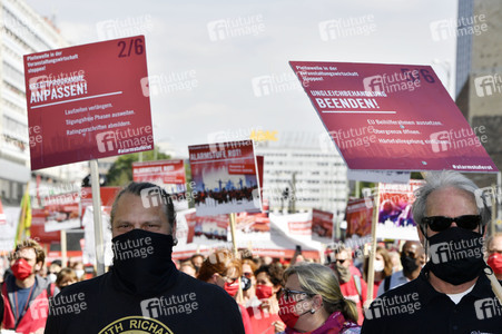 Demostratioin der Kultur-und Veranstaltungsbranche in Berlin