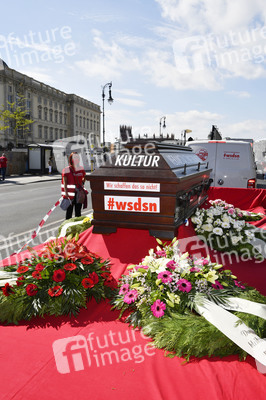 Demostratioin der Kultur-und Veranstaltungsbranche in Berlin
