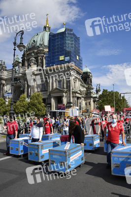 Demostratioin der Kultur-und Veranstaltungsbranche in Berlin