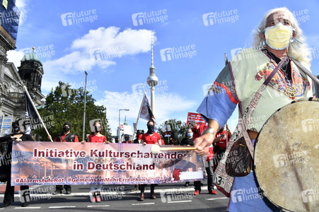 Demostratioin der Kultur-und Veranstaltungsbranche in Berlin