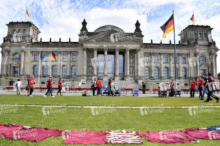 Demostratioin der Kultur-und Veranstaltungsbranche in Berlin