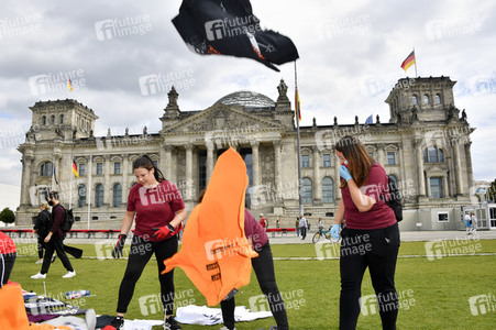 Demostratioin der Kultur-und Veranstaltungsbranche in Berlin