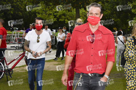 Demostratioin der Kultur-und Veranstaltungsbranche in Berlin