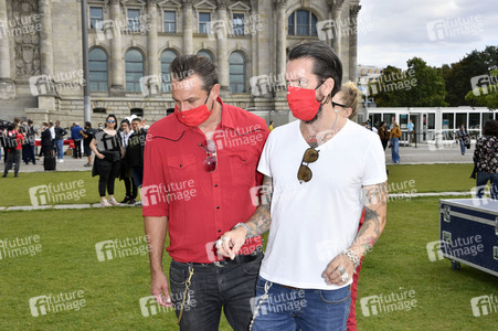 Demostratioin der Kultur-und Veranstaltungsbranche in Berlin