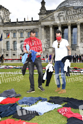 Demostratioin der Kultur-und Veranstaltungsbranche in Berlin