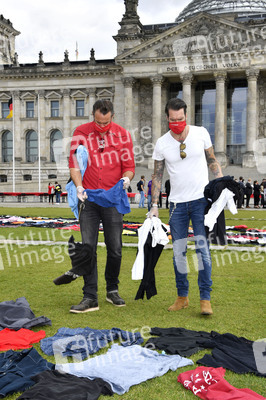 Demostratioin der Kultur-und Veranstaltungsbranche in Berlin