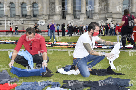 Demostratioin der Kultur-und Veranstaltungsbranche in Berlin