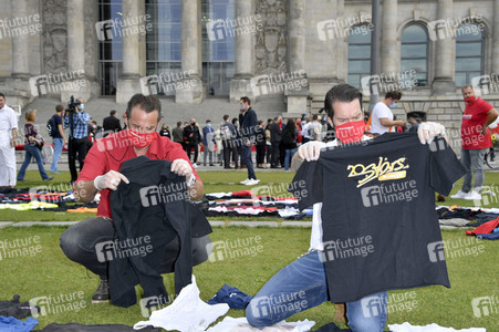 Demostratioin der Kultur-und Veranstaltungsbranche in Berlin