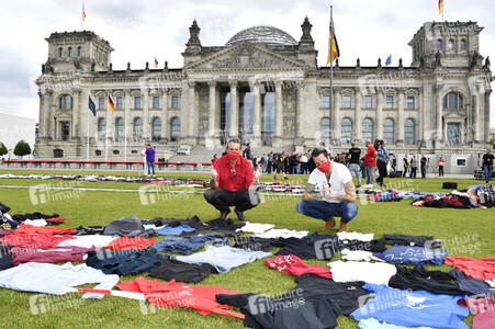 Demostratioin der Kultur-und Veranstaltungsbranche in Berlin