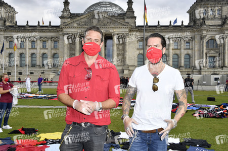 Demostratioin der Kultur-und Veranstaltungsbranche in Berlin