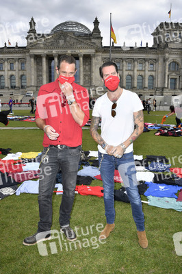 Demostratioin der Kultur-und Veranstaltungsbranche in Berlin