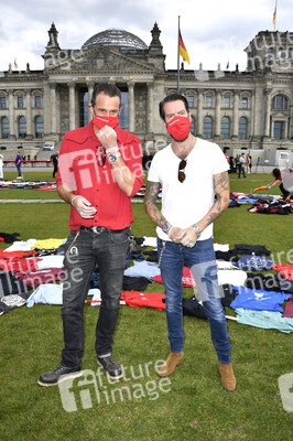 Demostratioin der Kultur-und Veranstaltungsbranche in Berlin