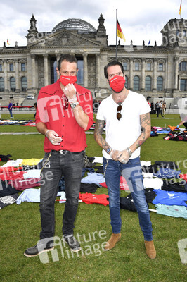 Demostratioin der Kultur-und Veranstaltungsbranche in Berlin