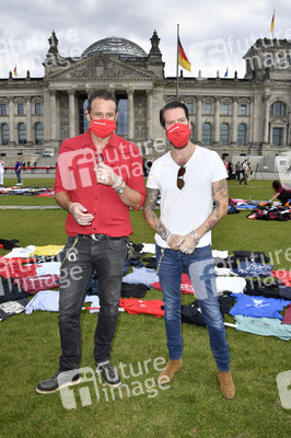 Demostratioin der Kultur-und Veranstaltungsbranche in Berlin