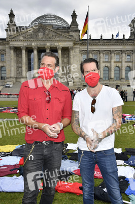 Demostratioin der Kultur-und Veranstaltungsbranche in Berlin