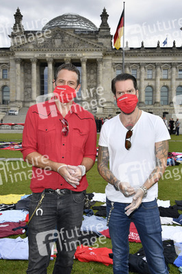 Demostratioin der Kultur-und Veranstaltungsbranche in Berlin