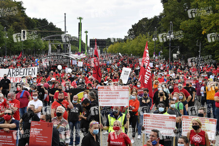 Demostratioin der Kultur-und Veranstaltungsbranche in Berlin