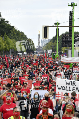 Demostratioin der Kultur-und Veranstaltungsbranche in Berlin