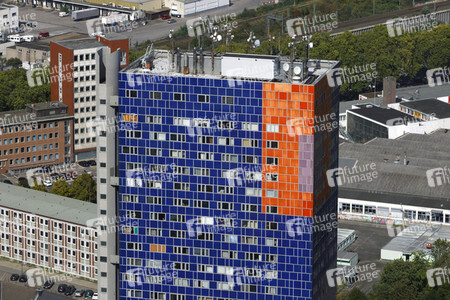 Blick vom Fernsehturm Colonius in Köln