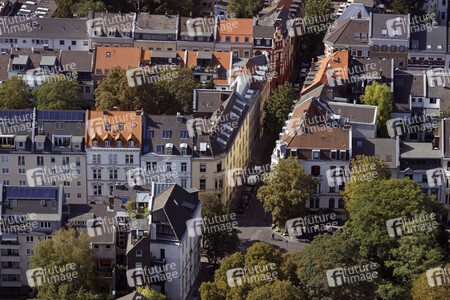 Blick vom Fernsehturm Colonius in Köln