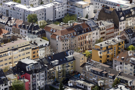 Blick vom Fernsehturm Colonius in Köln