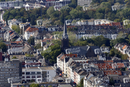 Blick vom Fernsehturm Colonius in Köln