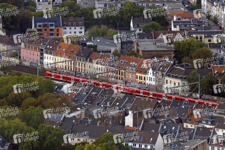 Blick vom Fernsehturm Colonius in Köln