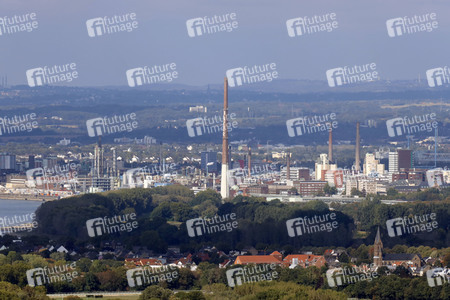 Blick vom Fernsehturm Colonius in Köln