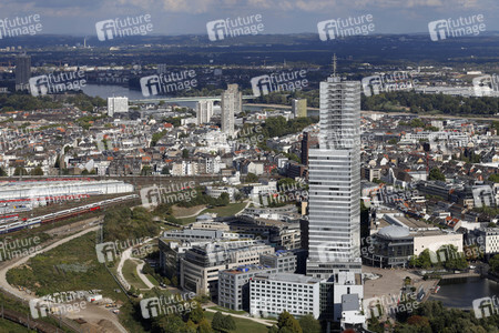 Blick vom Fernsehturm Colonius in Köln