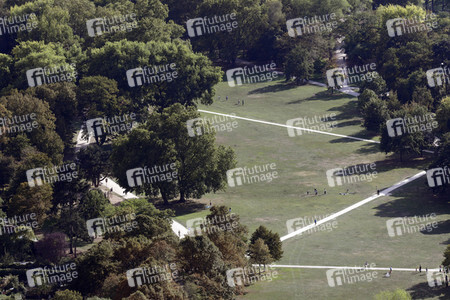Blick vom Fernsehturm Colonius in Köln
