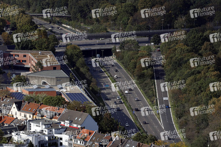 Blick vom Fernsehturm Colonius in Köln