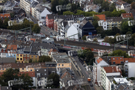 Blick vom Fernsehturm Colonius in Köln