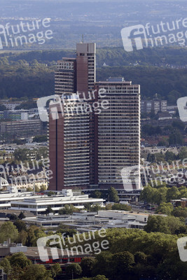 Blick vom Fernsehturm Colonius in Köln