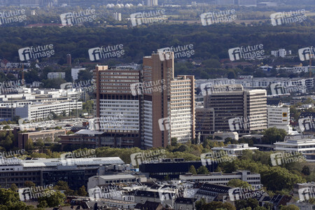 Blick vom Fernsehturm Colonius in Köln